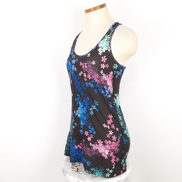 Lululemon Cool Racerback Tank In Floral Print Size 4 - Picture 3 of 8
